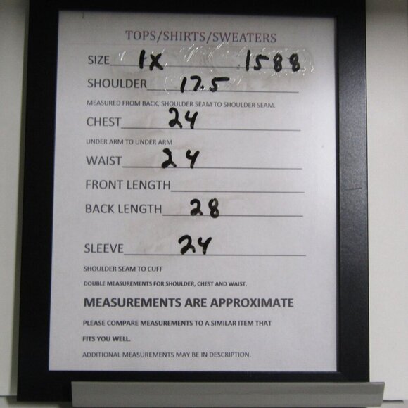 RALPH LAUREN JEANS CO 1X Chambray WESTERN Country Prairie Button Front Shirt - Picture 11 of 11